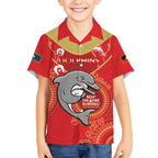 Custom NRL Dolphins NAIDOC Week Hawaiian Shirt Keep The Fire Burning Indigenous Art