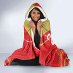 Custom NRL Dolphins NAIDOC Week Hooded Blanket Keep The Fire Burning Indigenous Art