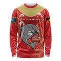 Custom NRL Dolphins NAIDOC Week Long Sleeve Shirt Keep The Fire Burning Indigenous Art