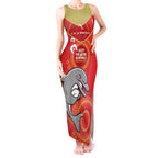 Custom NRL Dolphins NAIDOC Week Tank Maxi Dress Keep The Fire Burning Indigenous Art