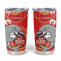 NRL Dolphins NAIDOC Week Tumbler Cup Keep The Fire Burning Indigenous Art