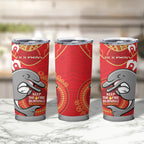 NRL Dolphins NAIDOC Week Tumbler Cup Keep The Fire Burning Indigenous Art