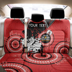 Custom NRL Dragons NAIDOC Week Back Car Seat Cover Keep The Fire Burning Indigenous Art