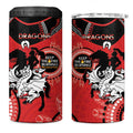 NRL Dragons NAIDOC Week 4 in 1 Can Cooler Tumbler Keep The Fire Burning Indigenous Art