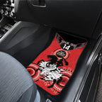 Custom NRL Dragons NAIDOC Week Car Mats Keep The Fire Burning Indigenous Art