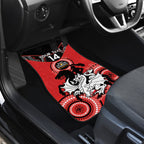 Custom NRL Dragons NAIDOC Week Car Mats Keep The Fire Burning Indigenous Art