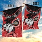 Custom NRL Dragons NAIDOC Week Garden Flag Keep The Fire Burning Indigenous Art