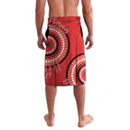Custom NRL Dragons NAIDOC Week Lavalava Keep The Fire Burning Indigenous Art