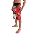 Custom NRL Dragons NAIDOC Week Lavalava Keep The Fire Burning Indigenous Art