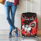 Custom NRL Dragons NAIDOC Week Luggage Cover Keep The Fire Burning Indigenous Art
