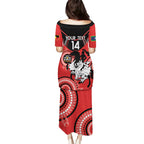 Custom NRL Dragons NAIDOC Week Puletasi Keep The Fire Burning Indigenous Art
