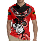 Custom NRL Dragons NAIDOC Week Rugby Jersey Keep The Fire Burning Indigenous Art