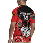 Custom NRL Dragons NAIDOC Week Rugby Jersey Keep The Fire Burning Indigenous Art