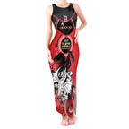 Custom NRL Dragons NAIDOC Week Tank Maxi Dress Keep The Fire Burning Indigenous Art