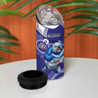 NRL Bulldogs NAIDOC Week 4 in 1 Can Cooler Tumbler Keep The Fire Burning Indigenous Art