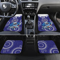 Custom NRL Bulldogs NAIDOC Week Car Mats Keep The Fire Burning Indigenous Art