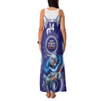 Custom NRL Bulldogs NAIDOC Week Family Matching Tank Maxi Dress and Hawaiian Shirt Keep The Fire Burning Indigenous Art