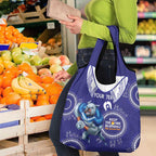 Custom NRL Bulldogs NAIDOC Week Grocery Bag Keep The Fire Burning Indigenous Art