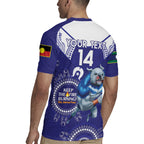 Custom NRL Bulldogs NAIDOC Week Rugby Jersey Keep The Fire Burning Indigenous Art