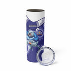 NRL Bulldogs NAIDOC Week Skinny Tumbler Keep The Fire Burning Indigenous Art