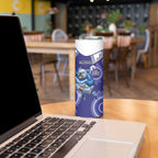NRL Bulldogs NAIDOC Week Skinny Tumbler Keep The Fire Burning Indigenous Art