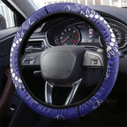 NRL Bulldogs NAIDOC Week Steering Wheel Cover Keep The Fire Burning Indigenous Art