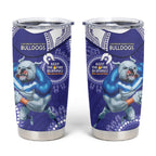 NRL Bulldogs NAIDOC Week Tumbler Cup Keep The Fire Burning Indigenous Art