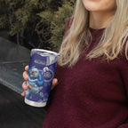 NRL Bulldogs NAIDOC Week Tumbler Cup Keep The Fire Burning Indigenous Art