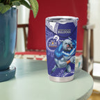 NRL Bulldogs NAIDOC Week Tumbler Cup Keep The Fire Burning Indigenous Art