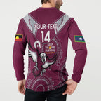 Custom NRL Sea Eagles NAIDOC Week Button Sweatshirt Keep The Fire Burning Indigenous Art