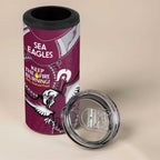 NRL Sea Eagles NAIDOC Week 4 in 1 Can Cooler Tumbler Keep The Fire Burning Indigenous Art