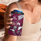 NRL Sea Eagles NAIDOC Week 4 in 1 Can Cooler Tumbler Keep The Fire Burning Indigenous Art