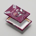 Custom NRL Sea Eagles NAIDOC Week Canvas Wall Art Keep The Fire Burning Indigenous Art