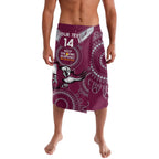 Custom NRL Sea Eagles NAIDOC Week Lavalava Keep The Fire Burning Indigenous Art