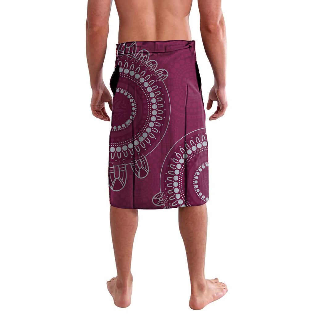 Custom NRL Sea Eagles NAIDOC Week Lavalava Keep The Fire Burning Indigenous Art