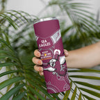 NRL Sea Eagles NAIDOC Week Skinny Tumbler Keep The Fire Burning Indigenous Art