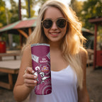 NRL Sea Eagles NAIDOC Week Skinny Tumbler Keep The Fire Burning Indigenous Art