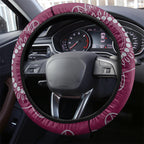 NRL Sea Eagles NAIDOC Week Steering Wheel Cover Keep The Fire Burning Indigenous Art