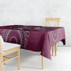 Custom NRL Sea Eagles NAIDOC Week Tablecloth Keep The Fire Burning Indigenous Art