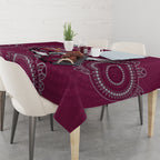 Custom NRL Sea Eagles NAIDOC Week Tablecloth Keep The Fire Burning Indigenous Art