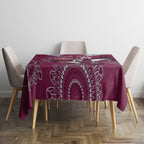 Custom NRL Sea Eagles NAIDOC Week Tablecloth Keep The Fire Burning Indigenous Art