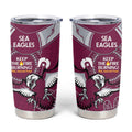 NRL Sea Eagles NAIDOC Week Tumbler Cup Keep The Fire Burning Indigenous Art