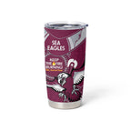 NRL Sea Eagles NAIDOC Week Tumbler Cup Keep The Fire Burning Indigenous Art