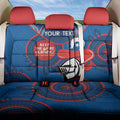 Custom NRL Knights NAIDOC Week Back Car Seat Cover Keep The Fire Burning Indigenous Art