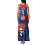 Custom NRL Knights NAIDOC Week Family Matching Tank Maxi Dress and Hawaiian Shirt Keep The Fire Burning Indigenous Art