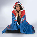 Custom NRL Knights NAIDOC Week Hooded Blanket Keep The Fire Burning Indigenous Art