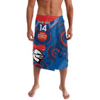 Custom NRL Knights NAIDOC Week Lavalava Keep The Fire Burning Indigenous Art
