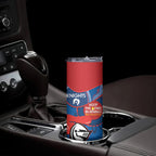 NRL Knights NAIDOC Week Skinny Tumbler Keep The Fire Burning Indigenous Art