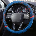 NRL Knights NAIDOC Week Steering Wheel Cover Keep The Fire Burning Indigenous Art