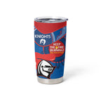 NRL Knights NAIDOC Week Tumbler Cup Keep The Fire Burning Indigenous Art